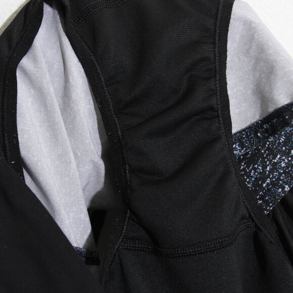 Lululemon Speed Up Short *2.5" Speckled Foil White Blue / Black Swift Size 8 - Picture 10 of 14